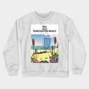 Old Hunstanton Beach book today. Crewneck Sweatshirt